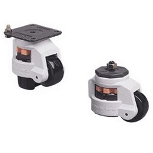 Roulette pivotante - GD 80 - Dae Yeong Metal - à platine / d'immobilisation / en acier