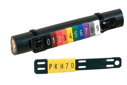 Clip de câbles - PK, PKZ series - Partex Marking Systems - en PVC / de repérage