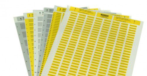 Étiquette adhésive - PLL series - Partex Marking Systems - en polyester / en planche
