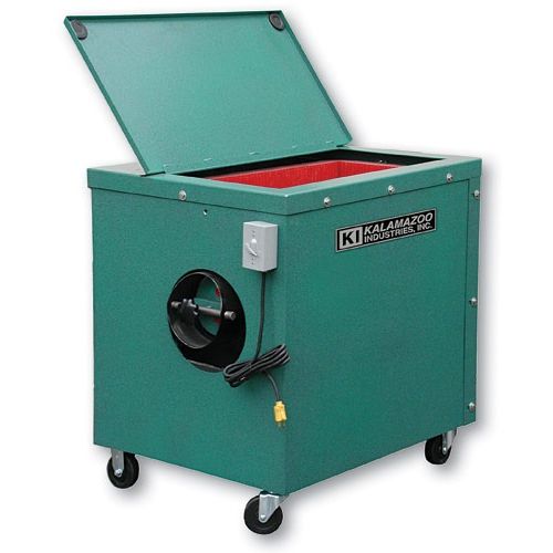 Machine de tribofinition d'ébavurage - KVF3 - Kalamazoo Industries - polisseuse / pour jantes / pour plastique