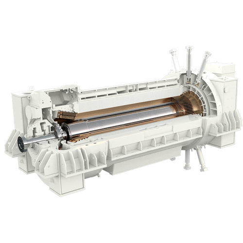 Turbo-alternateur pour la production d’électricité - WT series - ANSALDO ENERGIA - triphasé / 2 pôles / 4 pôles