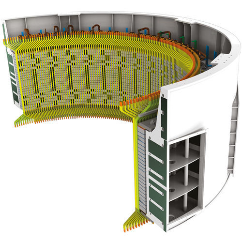 Alternateur pour turbine hydraulique - ANSALDO ENERGIA - triphasé / brushless / multipolaire
