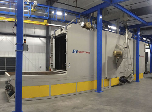 Grenailleuse manuelle - Monorail 60x72 - LS Industries - pour métal / automatique