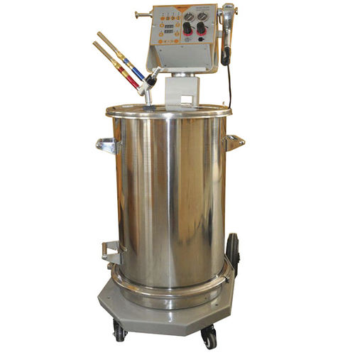 Machine de poudrage avec pistolet électrostatique - PCXG - LS Industries