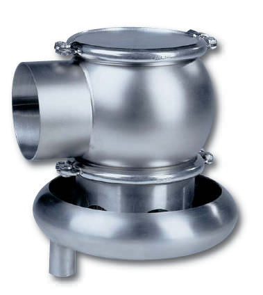 Vanne papillon - VARIVENT® V series - GEA Tuchenhagen - pour liquides alimentaires et boissons / à vide / de refoulement