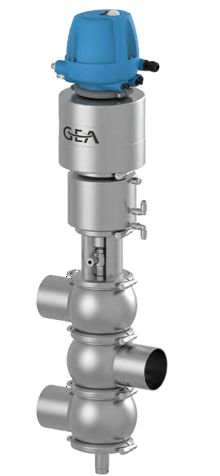 Vanne pour liquides alimentaires et boissons - VARIVENT®, ECOVENT® - GEA Tuchenhagen - modulable / hygiénique