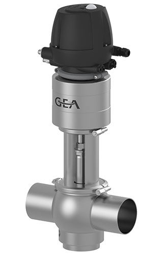 Vanne à boisseau sphérique - VARIVENT® C, K series - GEA Tuchenhagen - pour l'eau / à double siège