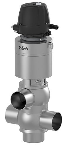 Vanne à boisseau sphérique - T-smart series - GEA Tuchenhagen - antimélange / pour l'eau