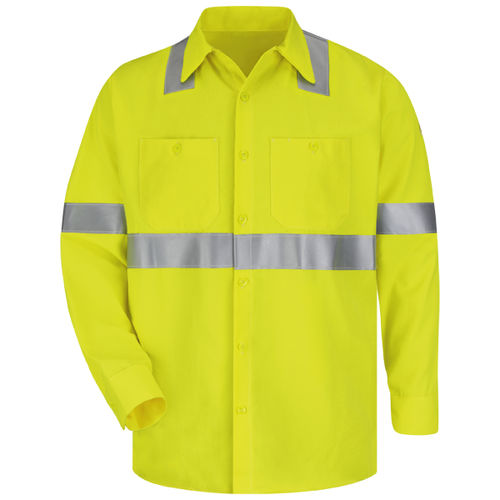 Veste de travail - 7 oz, HRC2, NFPA2112  - Bulwark - ignifuge / haute visibilité / en aramide
