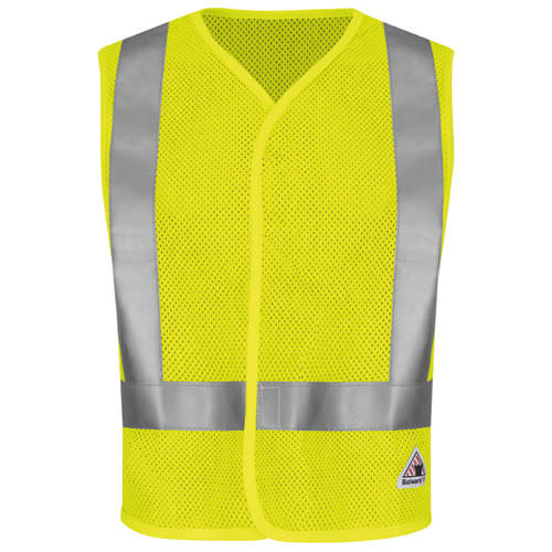 Gilet de travail - 6.5 oz, HRC1  - Bulwark - ignifuge / haute visibilité / en aramide