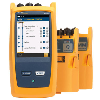 Testeur de perte de puissance - CertiFiber® Pro - Fluke Networks - pour câble / pour l'industrie / portatif