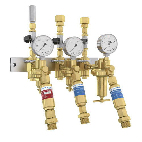 Manifold multivoie - 503 - WITT-Gasetechnik - en laiton / pour gaz / pour chauffage