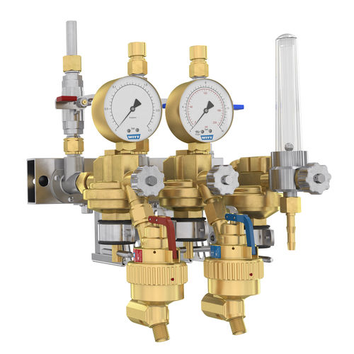 Manifold multivoie - 603 series - WITT-Gasetechnik - en laiton / pour gaz / de répartition