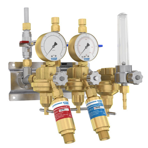 Manifold multivoie - 610 series - WITT-Gasetechnik - en laiton / pour gaz / à carburant