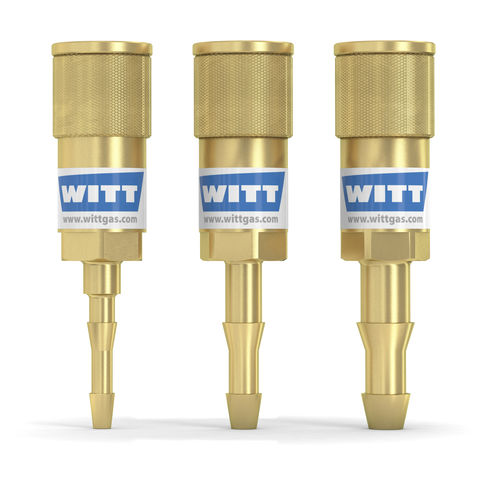 Raccord pour gaz - SK100 series - WITT-Gasetechnik - à visser / rapide / ISO