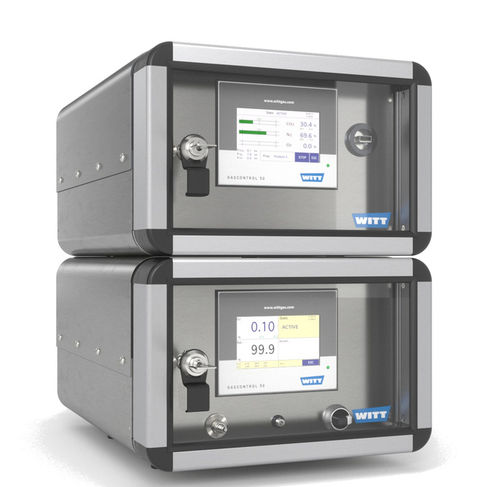 Mélangeur de gaz 2 canaux - KM1000-2 FLOW - WITT-Gasetechnik - pour l'industrie de la boisson / pour l'industrie agroalimentaire / pour applications médicales