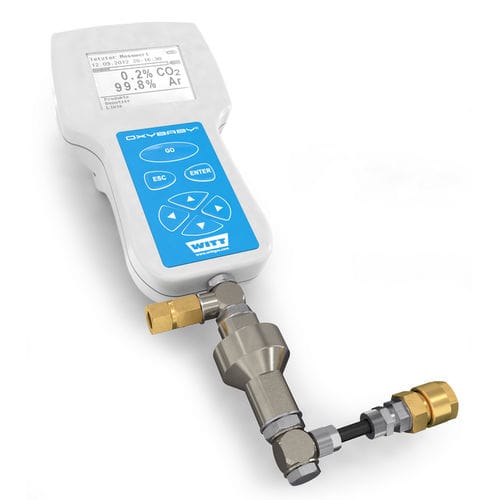 Analyseur de gaz - OXYBABY® 6.0 P - WITT-Gasetechnik - de surveillance / de concentration / portatif