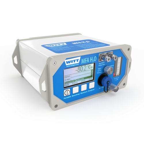 Appareil de mesure de point de rosée benchtop - MFA H2O - WITT-Gasetechnik - de précision / robuste / avec afficheur LCD