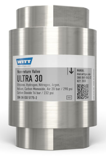 Clapet anti-retour pour gaz - ULTRA 30 - WITT-Gasetechnik - DIN / NPT / de protection