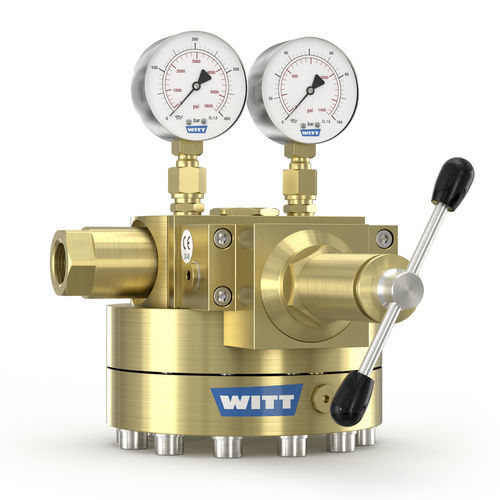 Régulateur de pression de gaz - 737LE-HD/S - WITT-Gasetechnik - à dôme / mono-étagé / en laiton