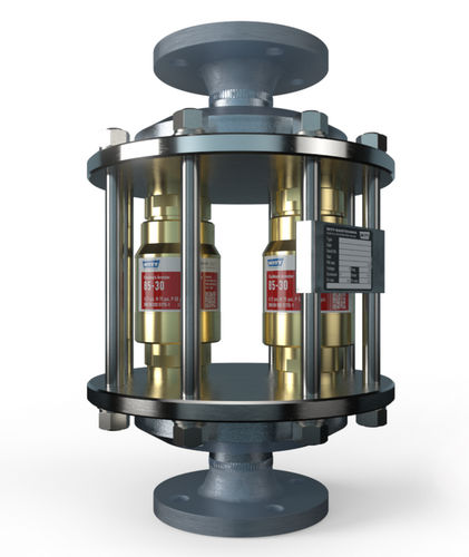 Antiretour pare-flamme pour opération de découpe et soudage - 645/85-30 - WITT-Gasetechnik - pour l'industrie du verre / pour régulateur de pression / pour l'hydrogène