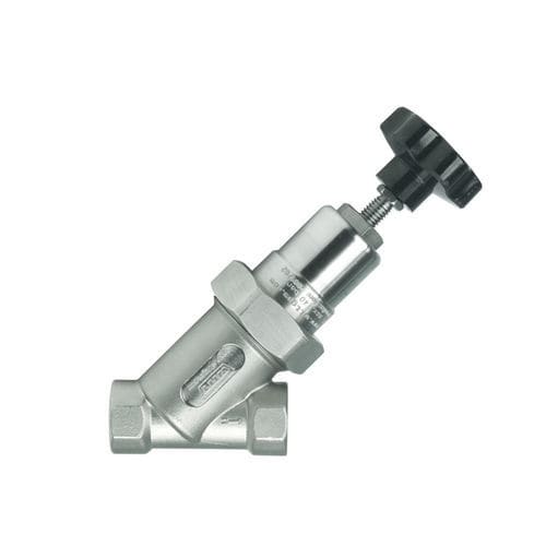 Vanne à clapet - 80 series - WITT-Gasetechnik - manuelle / d'arrêt / pour gaz