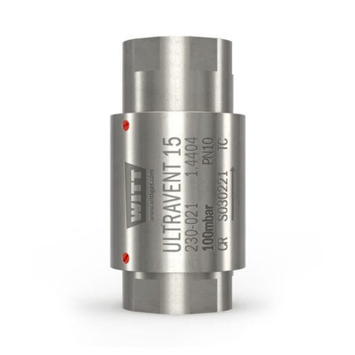 Soupape de surpression à gaz - ULTRAVENT - WITT-Gasetechnik - DIN / de régulation / pour réservoir