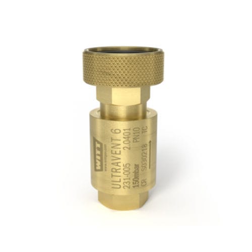 Soupape de surpression à gaz - ULTRAVENT 6 - WITT-Gasetechnik - basse pression / réglable / différentielle
