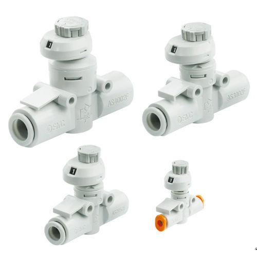 Régulateur de débit à pression différentielle - AS series - SMC PNEUMATIC - pneumatique / numérique