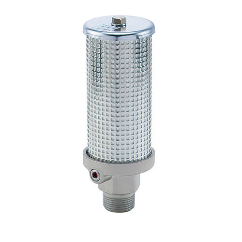 Silencieux de régulation - VCHN series - SMC PNEUMATIC - tubulaire / en métal
