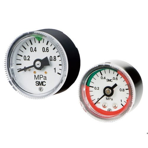 Manomètre absolu - G series - SMC PNEUMATIC - à cadran / fileté / à tube de Bourdon