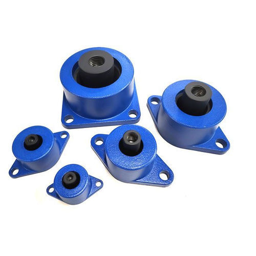 Support antivibratoire cylindrique - ADGO - CARIBUL - en élastomère / fileté