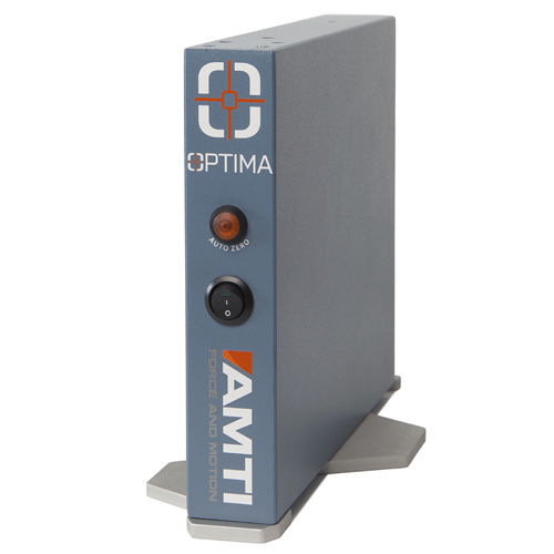 Conditionneur de signal analogique - Optima - Advanced Mechanical Technology - amplificateur / pour jauge de contrainte
