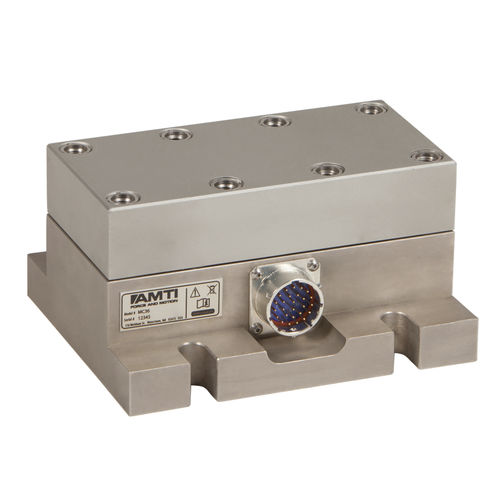 Capteur de force à 6 axes - MC36 - Advanced Mechanical Technology - par jauge de contrainte / alliage d'aluminium / multicanaux