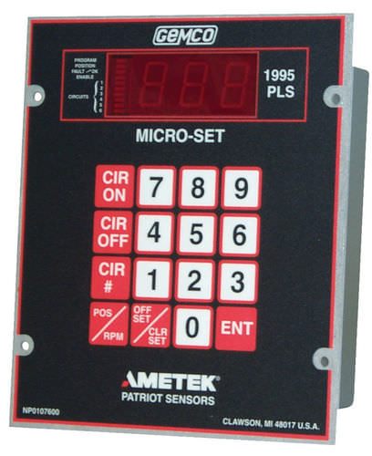 Contact fin de course rotatif - 1995B - AMETEK Factory Automation - large / programmable / mécanique