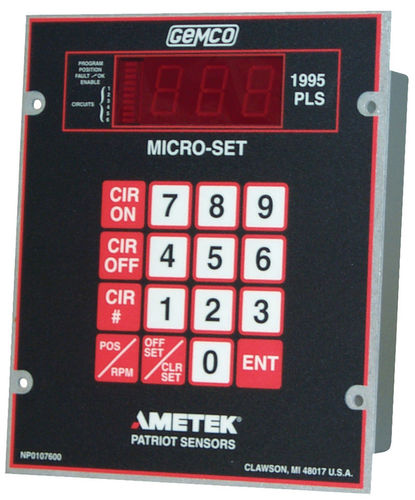 Contact fin de course rotatif - 1995A Micro-Set - AMETEK Factory Automation - standard / programmable / mécanique
