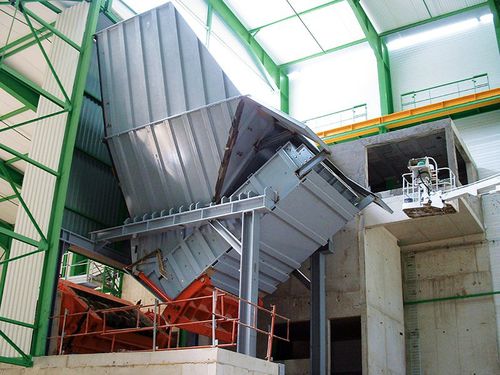 Déchiqueteur à 2 arbres - S 400 - SID Société Industrielle de la Doux SA - pour le bois / de pneus / de déchets solides et en vrac