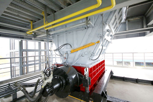 Déchiqueteur à 2 arbres - S 300 - SID Société Industrielle de la Doux SA - de pneus / de déchets solides et en vrac / à cisaille rotative