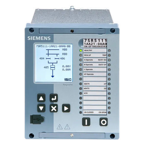 Relais de protection de surintensité - 7SR51 - SIEMENS Energy automation and smart grid - thermique / d'arc électrique / triphasé