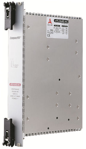 Alimentation électrique rackable - cPS-H640/AC  - ADLINK TECHNOLOGY - AC/AC / compact PCI / redondante