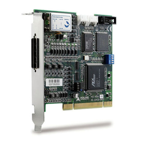 Contrôleur de mouvement 2 axes - PCI-8102  - ADLINK TECHNOLOGY - pas à pas / avancé / de commande