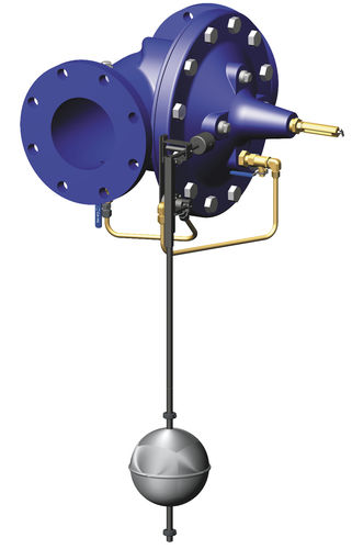 Vanne à boisseau sphérique flottant - 124-01/624-01 series - CLA-VAL Automatic Control Valves - à flotteur / de contrôle