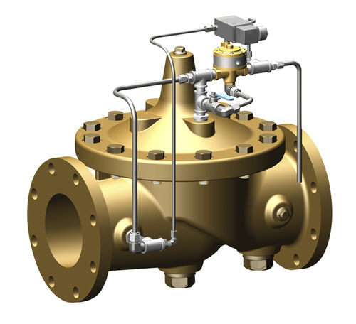 Électrovanne à commande assistée - 134-60 - CLA-VAL Automatic Control Valves - 3 voies / air / pour eau