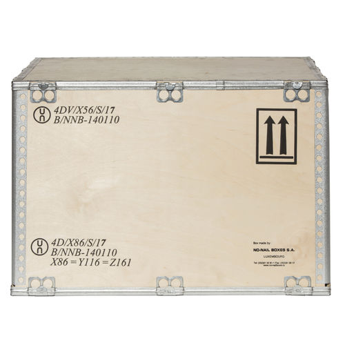 Caisse de transport - ISIBOX 66 DG Series - NO-NAIL BOXES - en contreplaqué / de stockage / à usage industriel