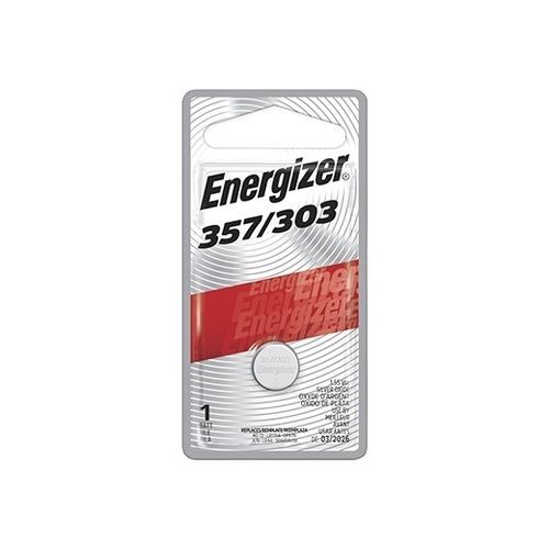 Batterie oxyde d'argent - 357/303 - Energizer Holdings Inc. - cylindrique / 1.5 V / IEC