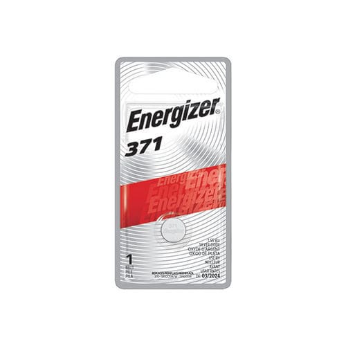 Batterie oxyde d'argent - 371 - Energizer Holdings Inc. - cylindrique / 1.5 V / IEC