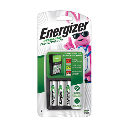 Chargeur de batterie portable - CHVCM4 - Energizer Holdings Inc. - Ni-MH / automatique