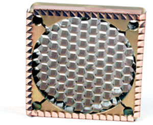 Grille de ventilation en métal - 8200 Series   - Tech-Etch - CEM / à nid d'abeille