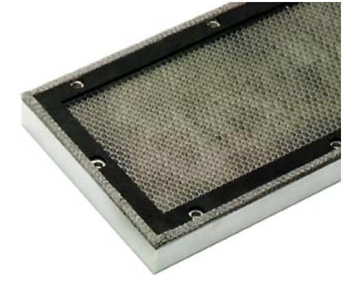 Grille de ventilation en métal - 8300 Series - Tech-Etch - CEM / à nid d'abeille