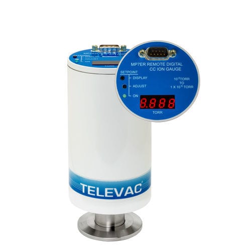 Jauge à vide à cathode froide -  Televac® MP7ER - The Fredericks Company - numérique